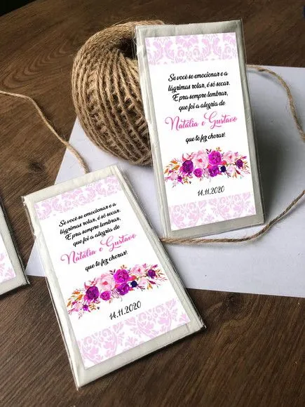 Lágrimas de Alegria Personalizada - feito à mão por Mi Papelaria Criativa
