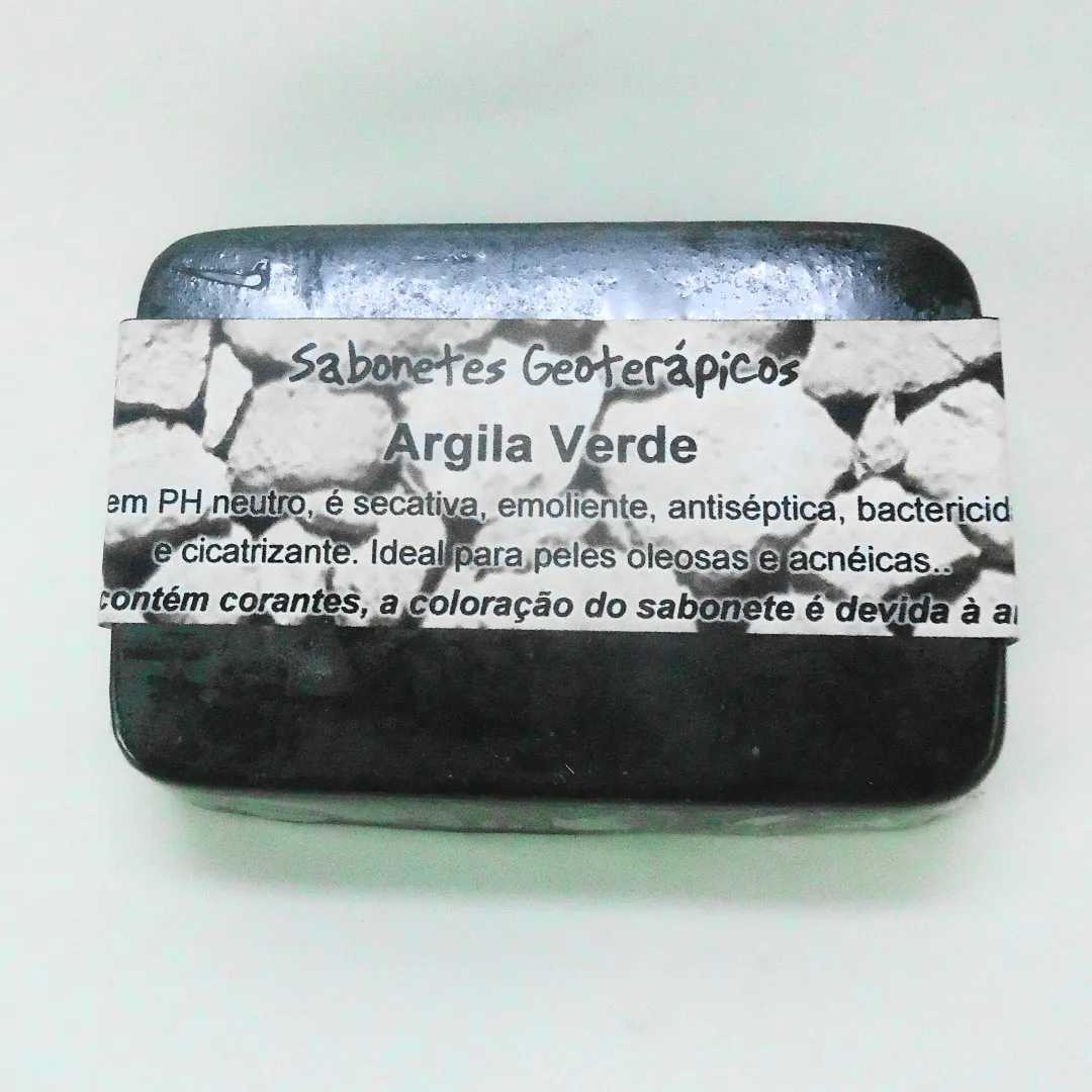 Sabonetes Geoterápicos - Argila Verde - foto 4