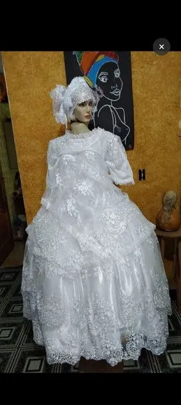 Iemanjá com Bata - artesanato feito à mão por Ateliê Ofatemi