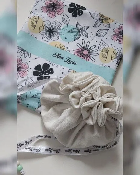 Kit Floral - Porta Jóias e Saquinho Organizador - foto 4