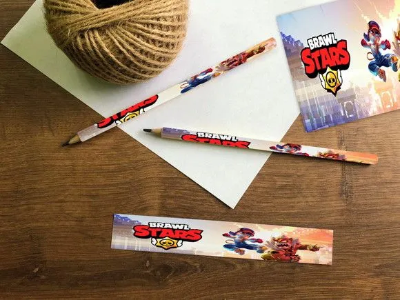 Lápis Personalizado - feito à mão por Mi Papelaria Criativa