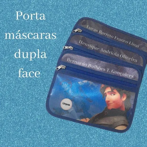 Case porta máscaras dupla face - Grande - foto 4