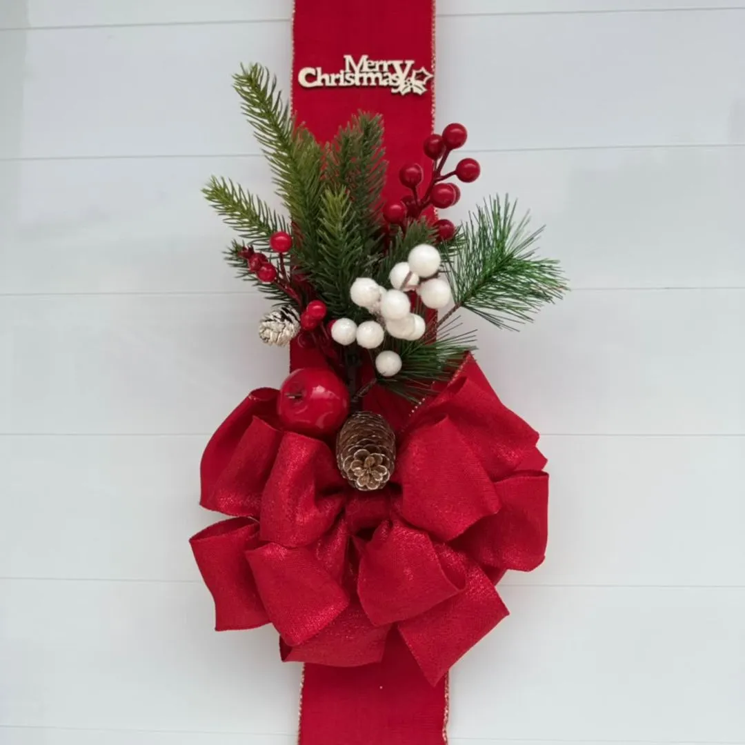 Escapulário de Porta em Festão para Natal - foto 8