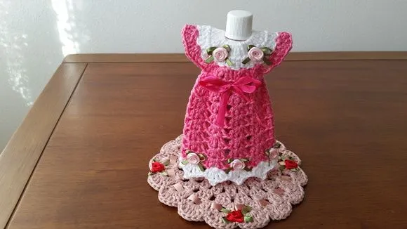 Capa para Adoçante Vestidinho Pitaya Rosa - foto 3