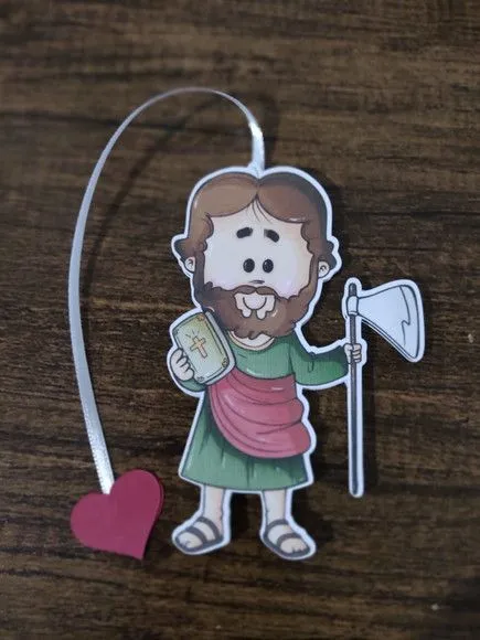 Marcador de Página 08 cm - São Judas Tadeu T - artesanato de Emejhu Personalizados
