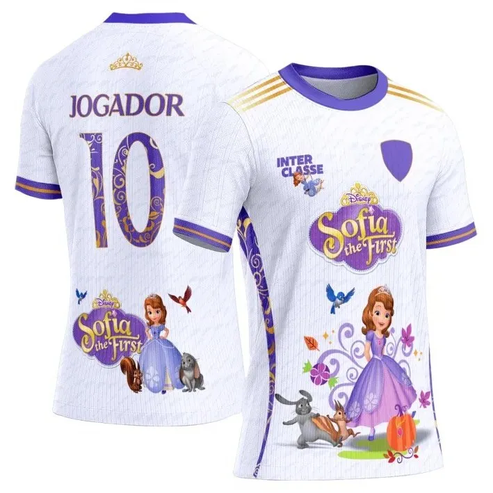 Camisa Interclasse Modelo 267 Sofia Primeira - artesanato de JD PRINT 3D