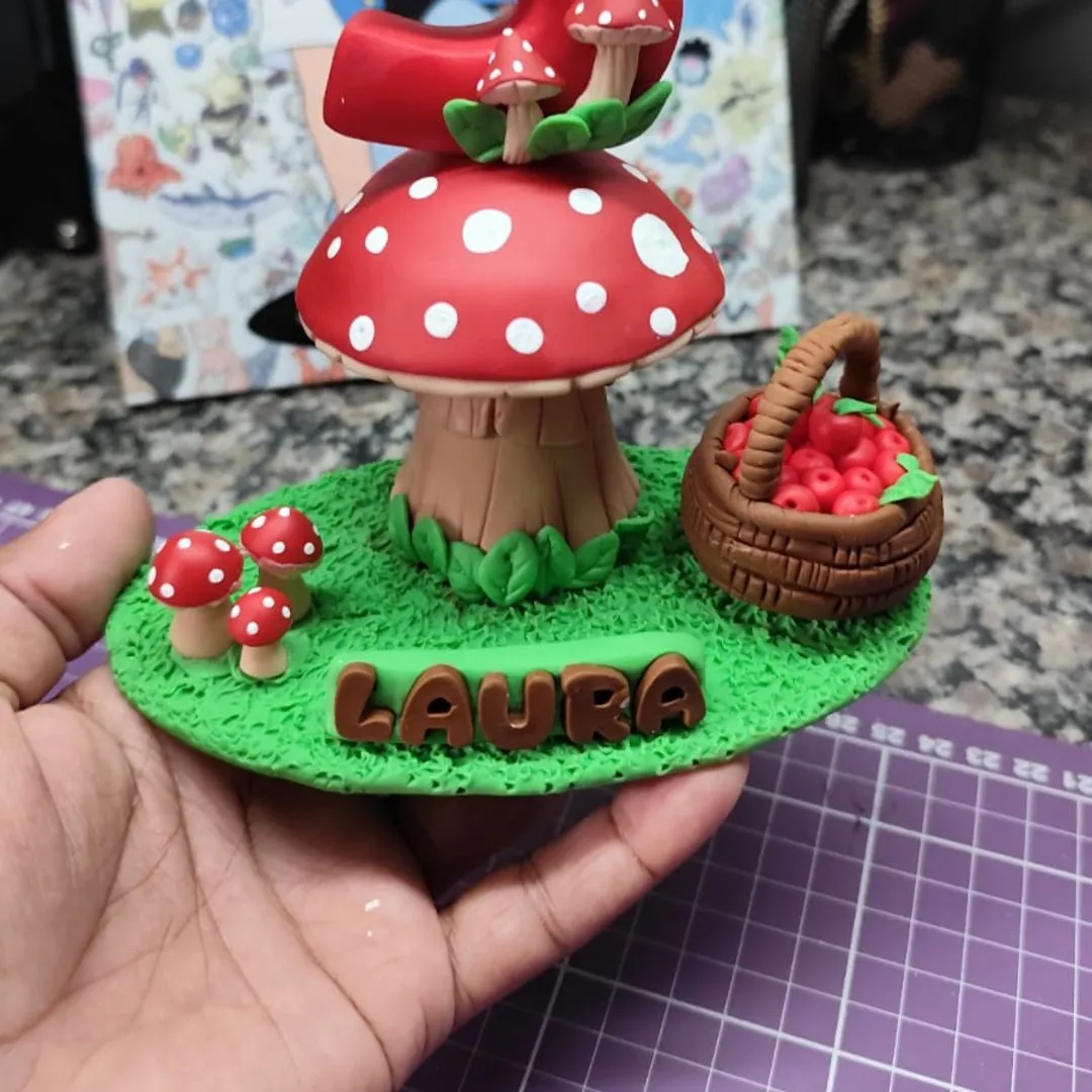Vela de Biscuit Branca de neve - foto 2