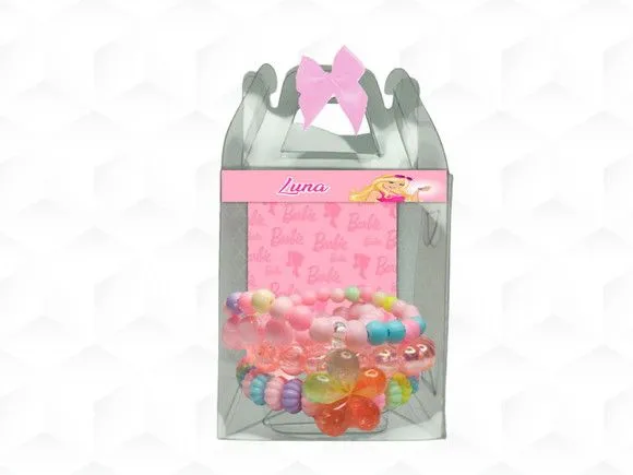Pulseira Barbie Personalizada - artesanato feito à mão por creativitybynina