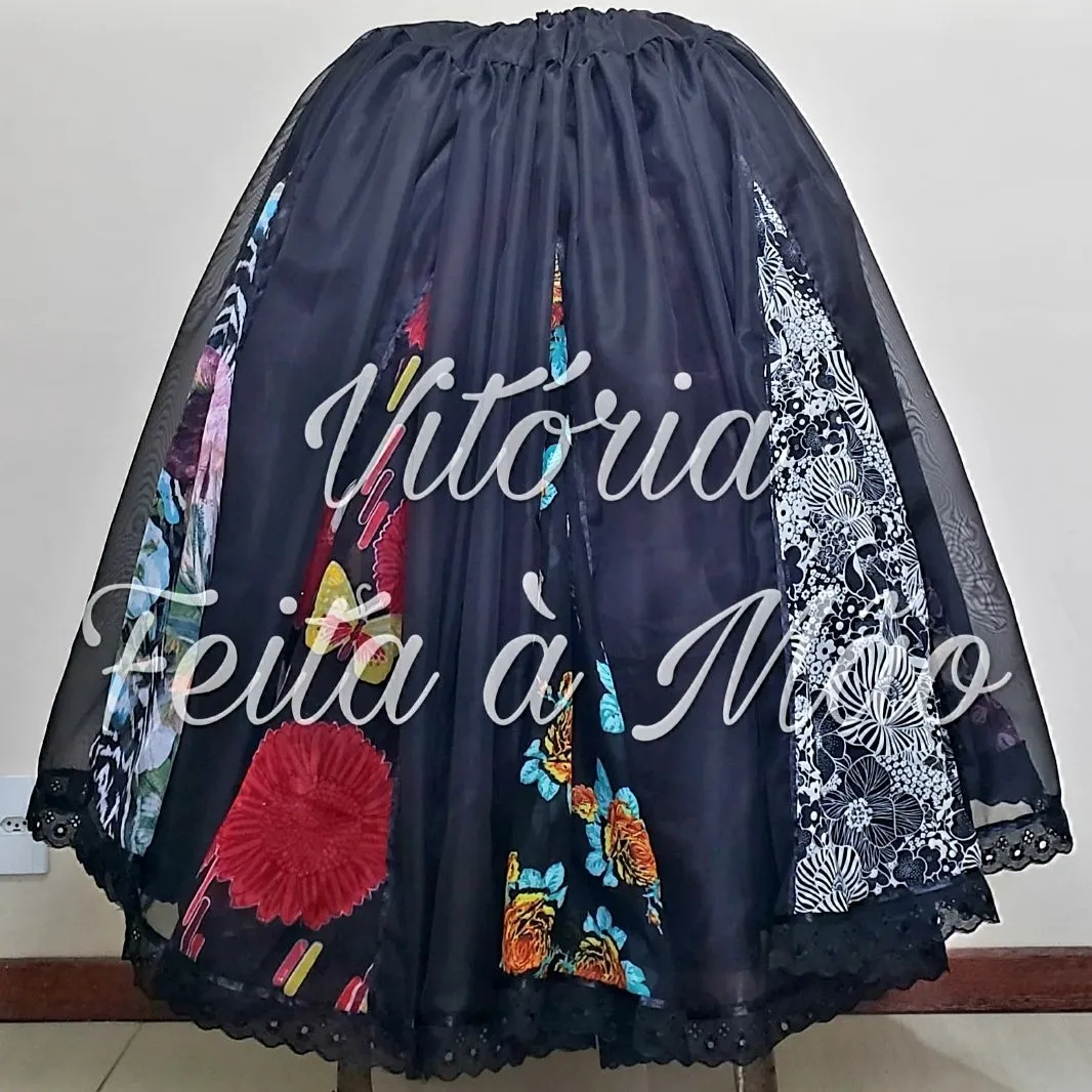 Saia de Retalhos para Pombagira de Umbanda e Candomblé - foto 4