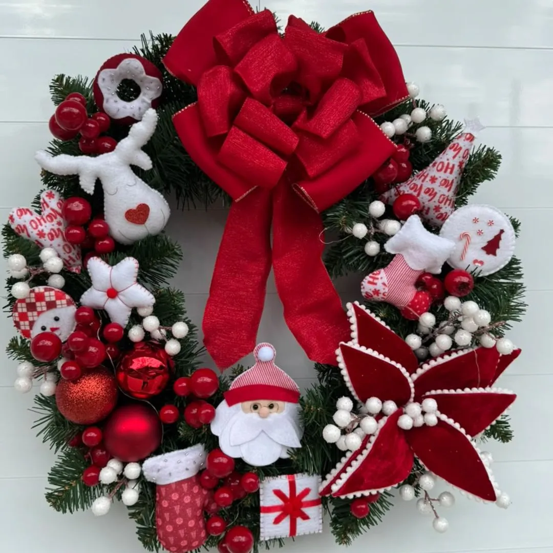 Guirlanda de Festão Natal 60cm - foto 4