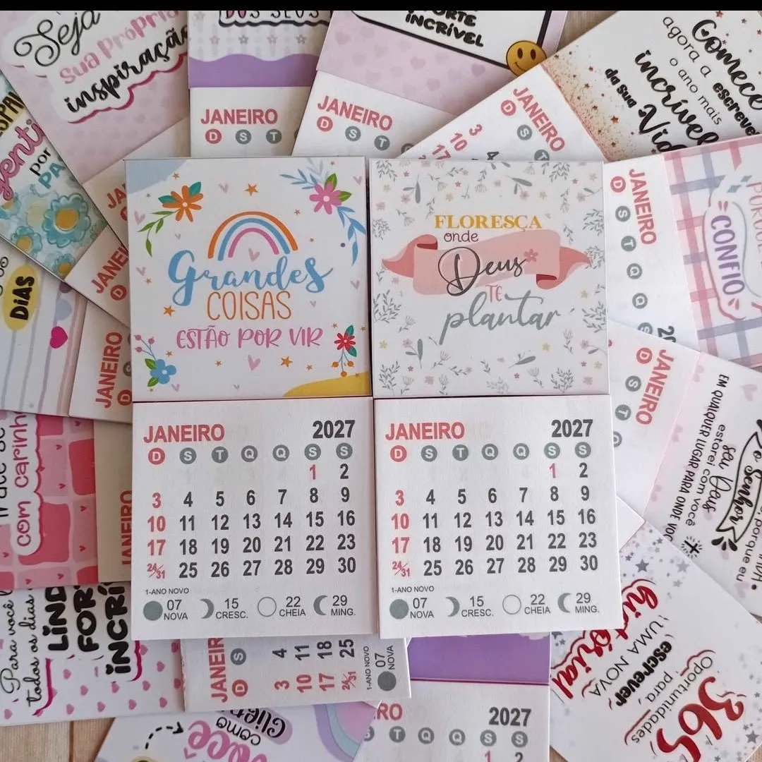 Mini Calendário 2027 - foto 4
