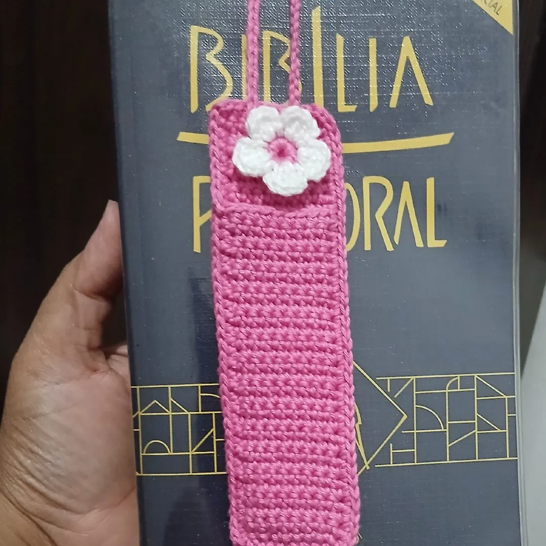 Marcador de pagina com porta caneta - foto 3