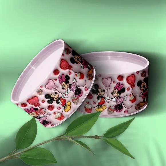 Tubo Lata - Minnie Rosa Personalizada - feito à mão por Mi Papelaria Criativa