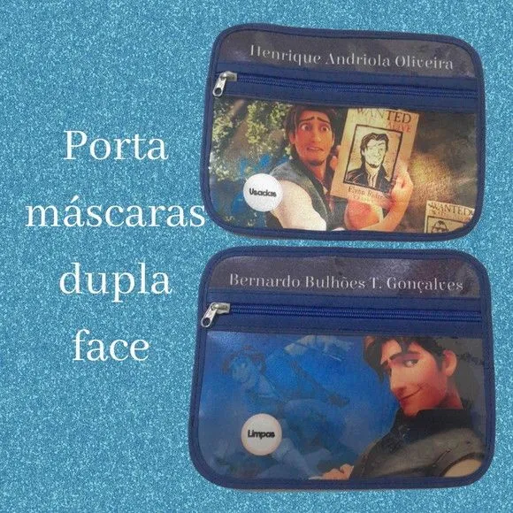 Case porta máscaras dupla face - Grande - foto 3