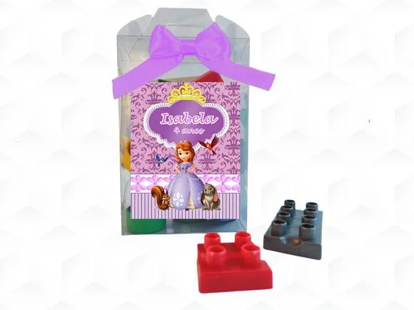 Bloco de Montar Princesa Sofia Personalizada - artesanato feito à mão por creativitybynina