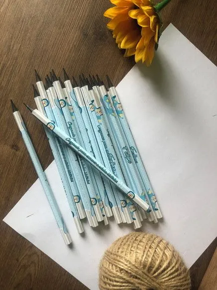 Lápis Aviador Personalizado - artesanato feito à mão por creativitybynina