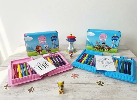 Estojinho de Pintura - Patrulha Canina Personalizado - artesanato feito à mão por Mi Papelaria Criativa