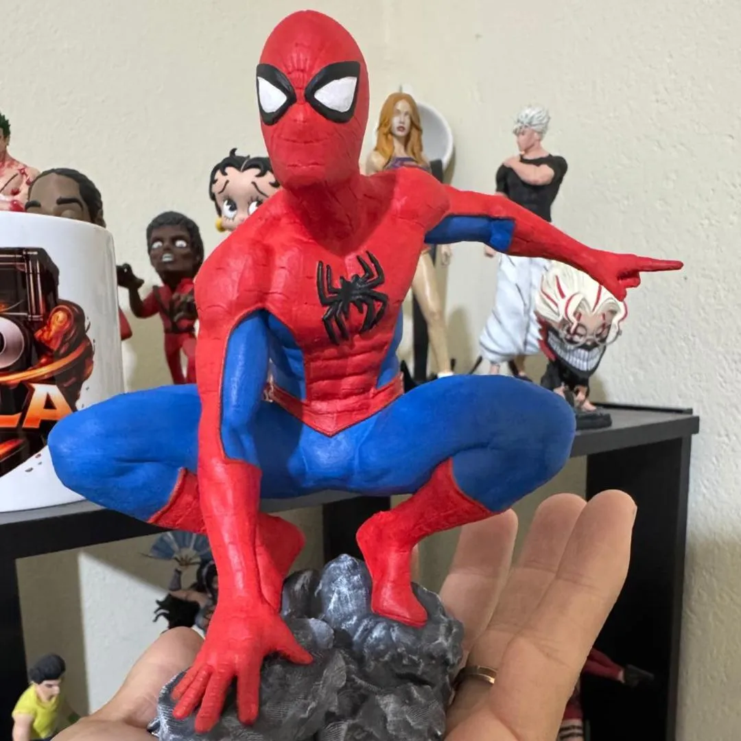 Homen Aranha Spider man Marvel Boneco Colecionaveis - artesanato feito à mão por 3D BILLA