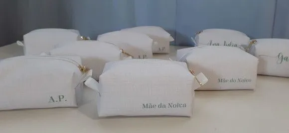 Necessaire Mini Box - Areia e Verde Militar - foto 4