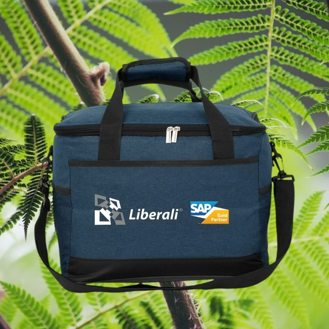 19080 Bolsa Térmica 25L personalizada com seu logo - artesanato de valbrindes