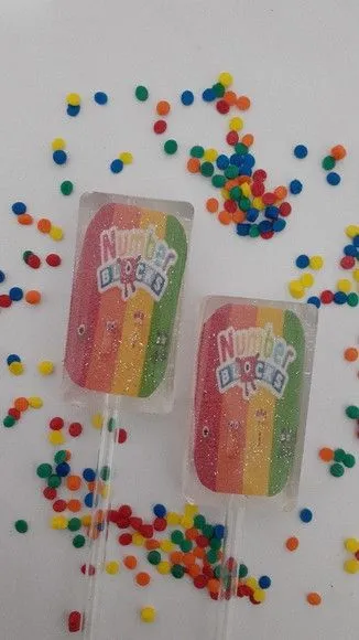 Numberblocks - feito à mão por Lollipops Cristal