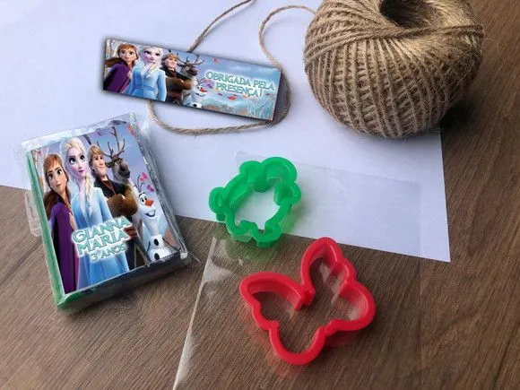 Massinha com Moldes Personalizadas - feito à mão por Mi Papelaria Criativa