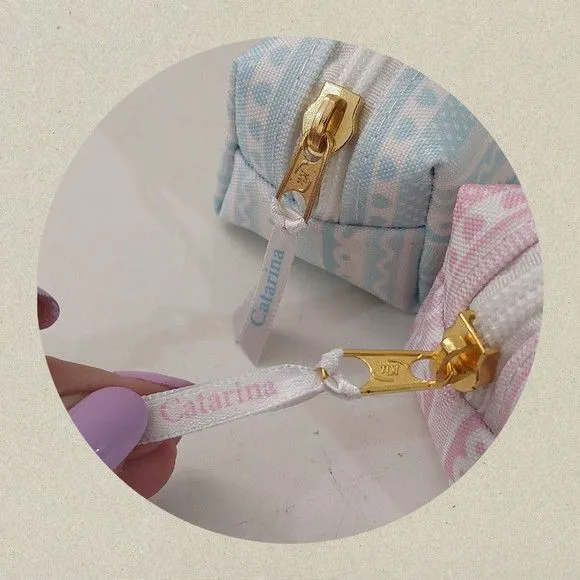Porta Moedas - Rosa e Azul - foto 4