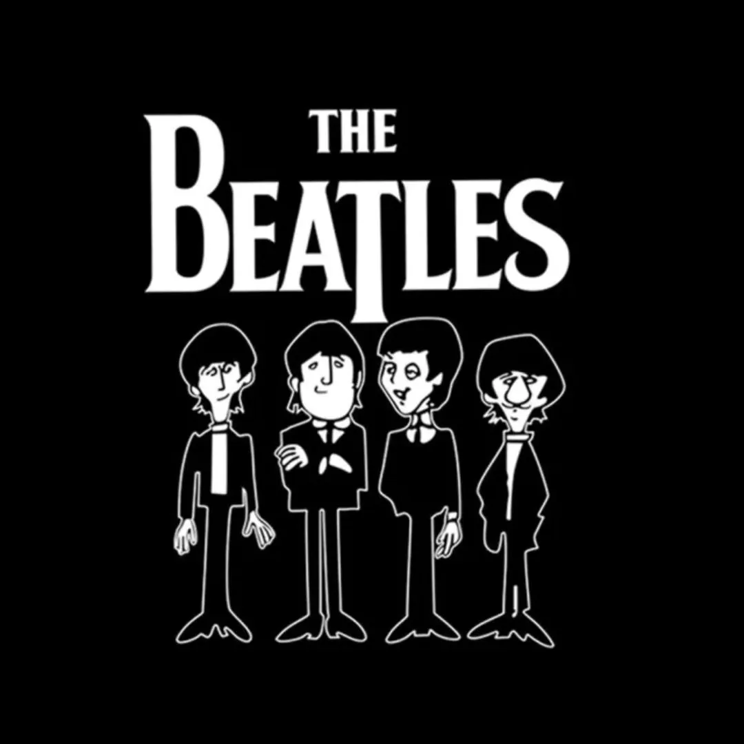Camiseta Beatles desenho animado, estampa exclusiva, tamanhos unisex - foto 5