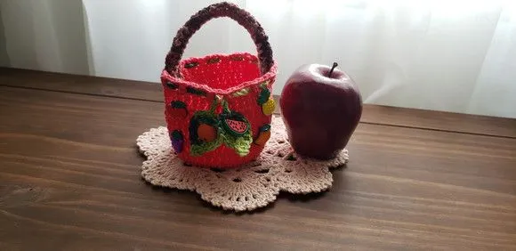 Capa de Crochê para Frutas - Tropical - foto 2