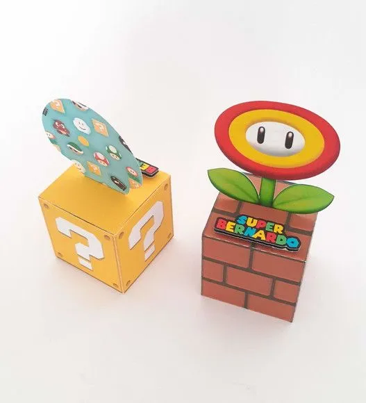 Caixa Cubo Super Mário - foto 2