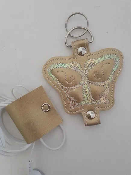 Kit chaveiro e porta fios - artesanato feito à mão por Innovare Studio