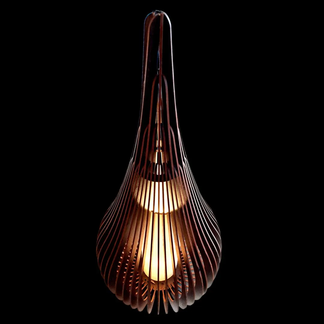 Coluna de Luz Drop 700 - Cúpula Crú - Ipê - foto 2