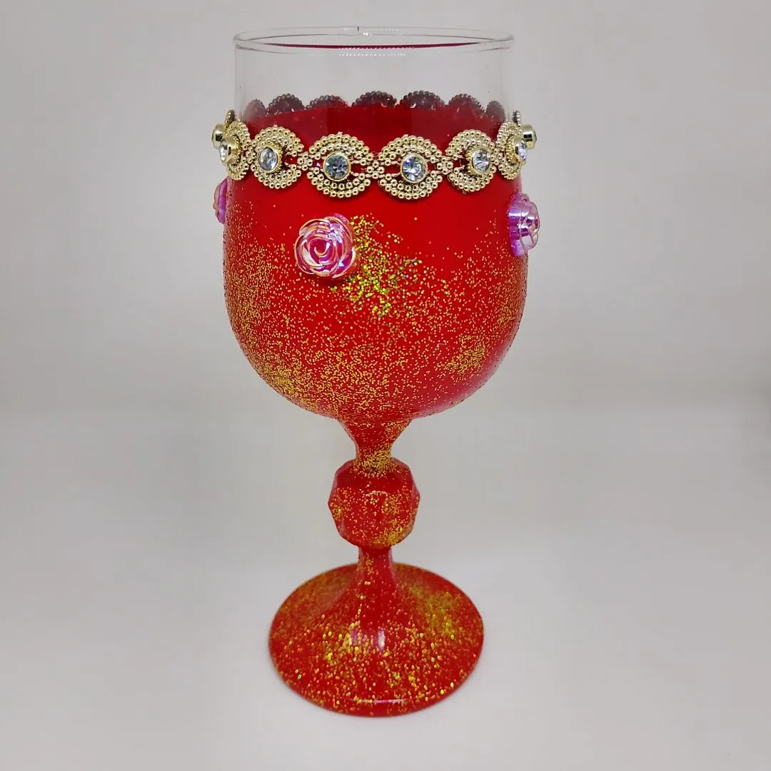 Taça Pombagira Rosa Vermelha - foto 4