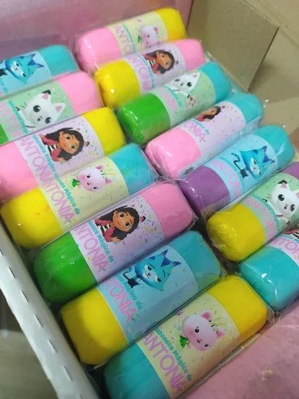 Lembrancinha Infantil Casa Mágica de Gaby Sabonte Massinha - foto 2
