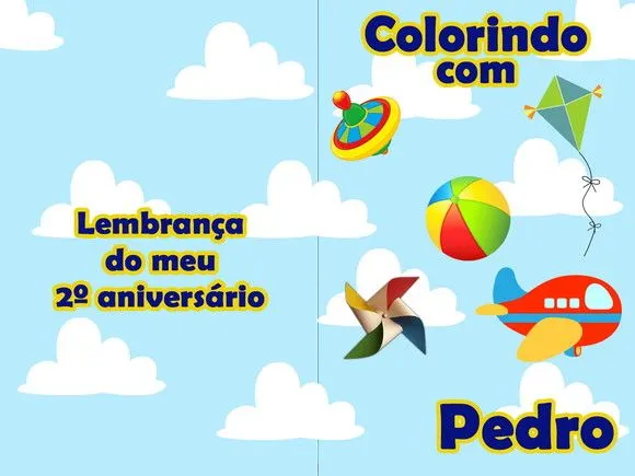 revista colorir brinquedos 14x10 - artesanato de PAPCRIE