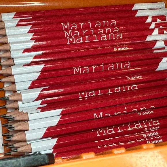 Lápis Youtube Personalizado - feito à mão por Mi Papelaria Criativa