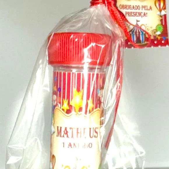 Bolinha de Sabão Circo Personalizada - foto 2