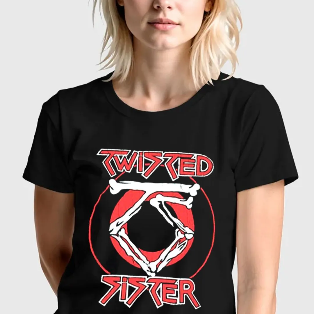 Camiseta Twisted Sister, banda clássica anos 80, exclusiva  tamanhos unisex - foto 2