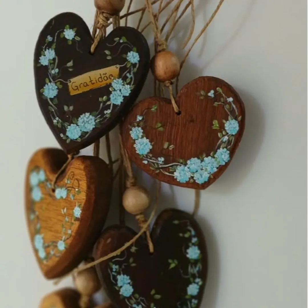 Penca de corações Hortênsia - Decoração Afetiva - foto 4
