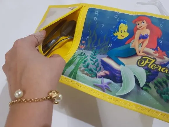 Jogo americano infantil com porta talheres - foto 2