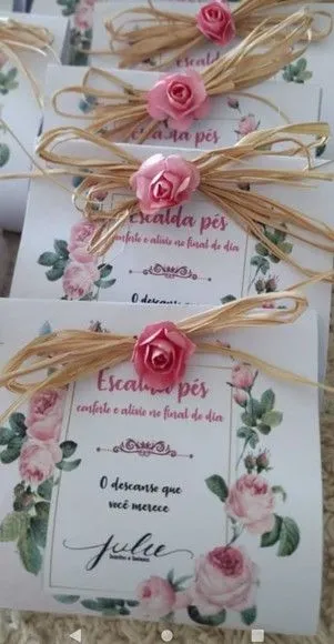 Escala Pés Personalizado Lembrancinha Especial - foto 2