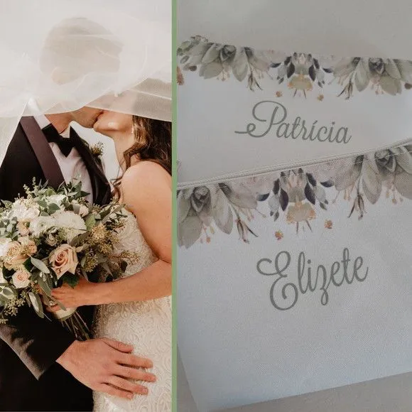 Necessaire personalizada - Flores - foto 3