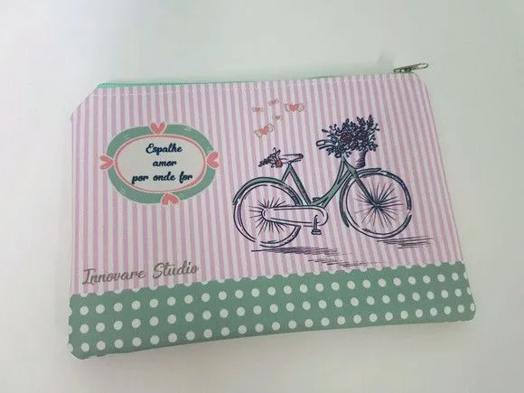 Necessaire personalizada - artesanato feito à mão por Innovare Studio