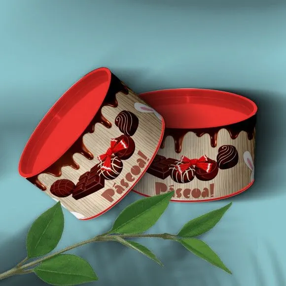 Tubo Lata - Chocolate Páscoa Personalizada - feito à mão por Mi Papelaria Criativa