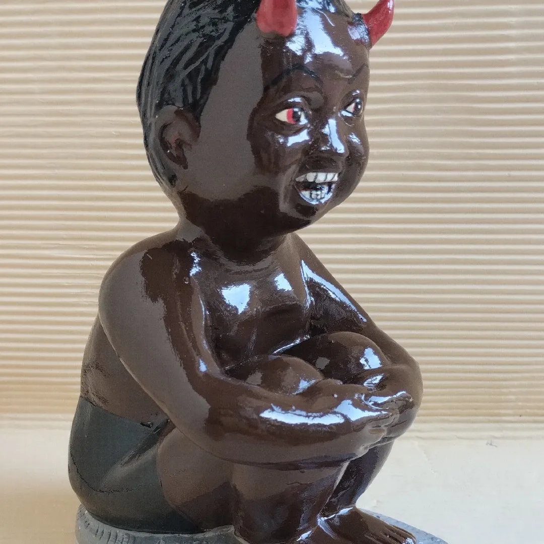 Exu pimentinha 25 cm gesso - foto 4