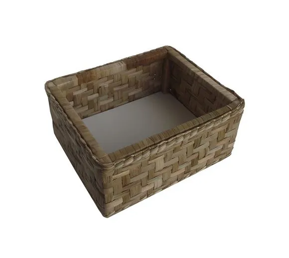 Taboa Cesto Natural 27x20x14 - artesanato de Mundo Urbano