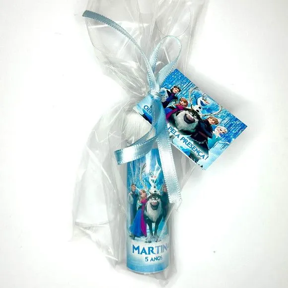 Bolinha de Sabão Frozen Personalizada - foto 3