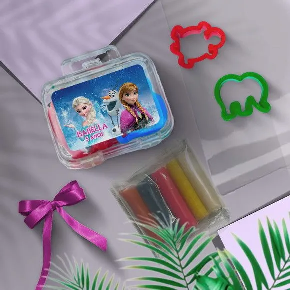 Mini Maleta - Frozen Personalizada - feito à mão por Mi Papelaria Criativa