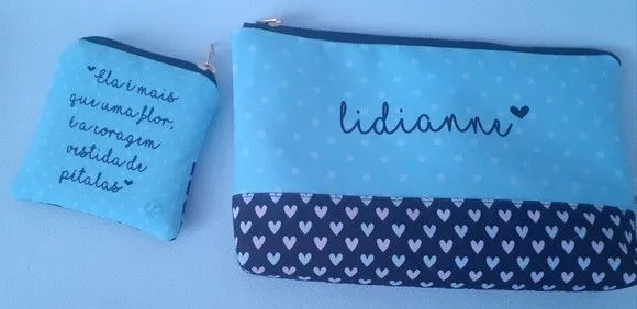Kit necessaire e porta moedas Mãe - foto 3