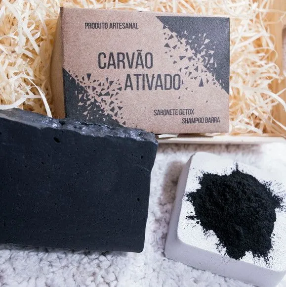 Sabonete Carvão Ativado - foto 3